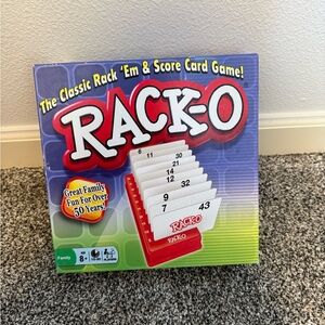 Rack-O card game by Winning Moves or Hasbro